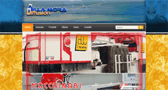 Desktop Screenshot of dellamoradiffusion.com